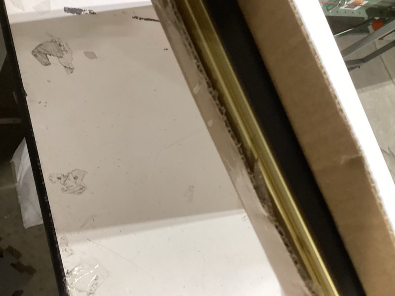 Condition photo showing Good Condition for upsimples 18x24 Picture Frame Gold 3 Pack, Scratch-Proof Poster Frames 18 x 24 for Photo Gallery - Slide-In Strips, Horizontal or Vertical Wall Mounting Gold 18x24
