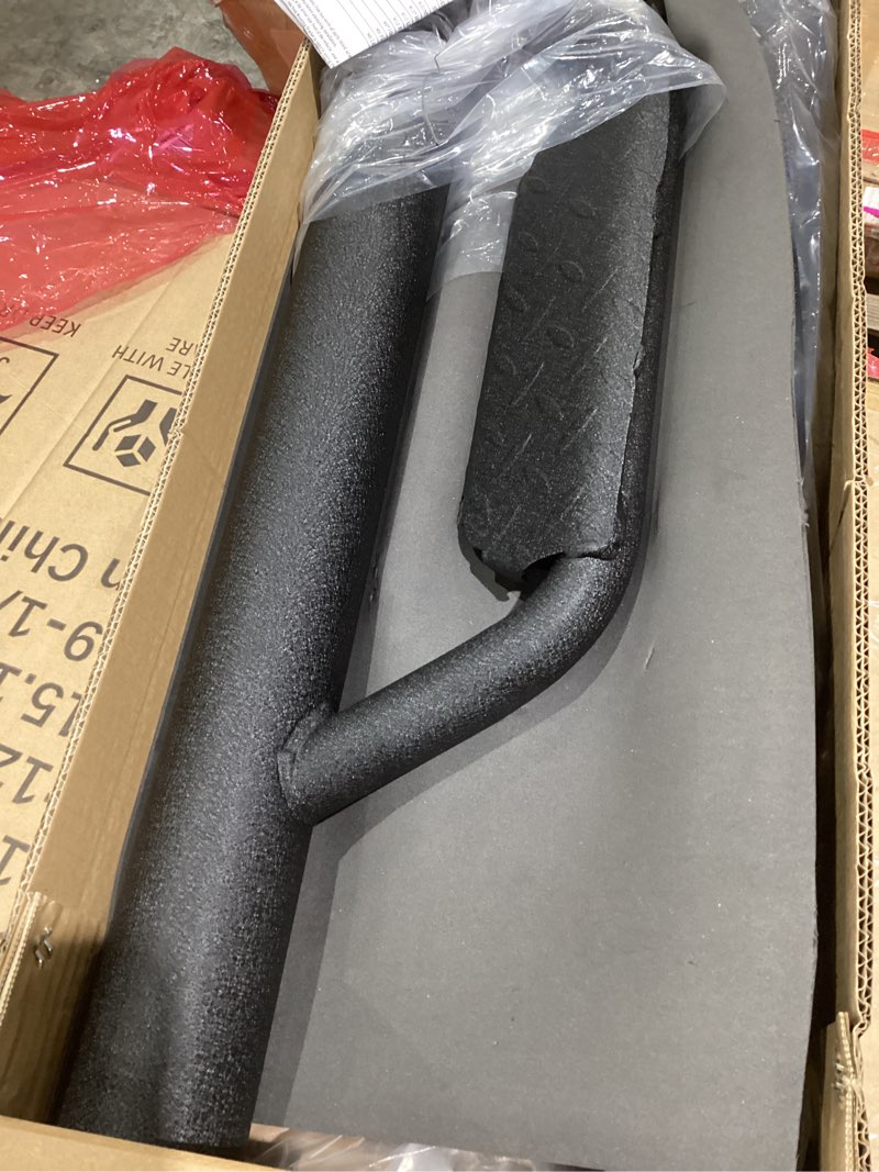 Condition photo showing Good Condition for ecotric running boards compatible with 2005-2023 toyota tacoma double cab with 4 full size nerf bars door dropped side steps hoop (matte black)
