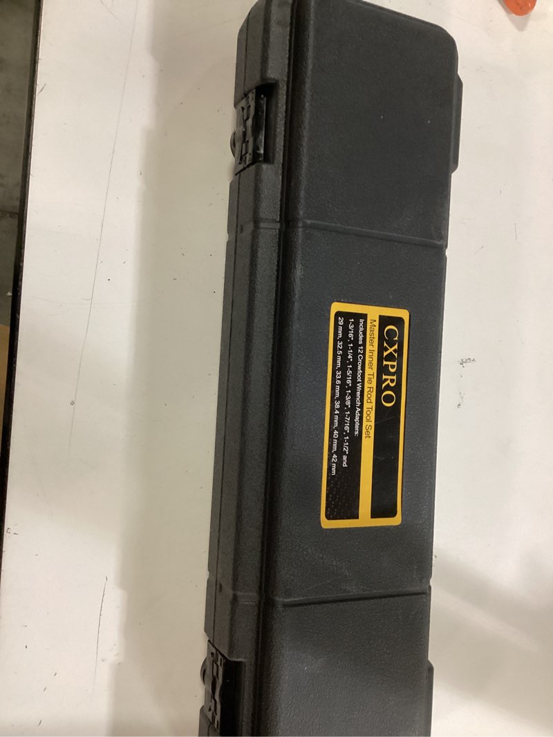 Condition photo showing New/Like New for CXPRO Inner Tie Rod Removal Tool Kit, Inner Tie Rod Tool Set with 12 Crowfoot Adapters 1/2 Inch Driv