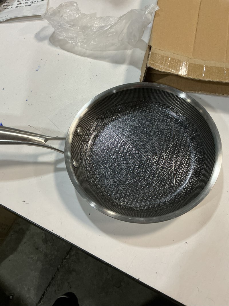 Condition photo showing New/Like New for Ranbomer Stainless Steel Pan 8 Inch?Non-Toxic PFAS, PFOA & PTFE Free, Compatible With All Cooktops & (similar to stock photo)