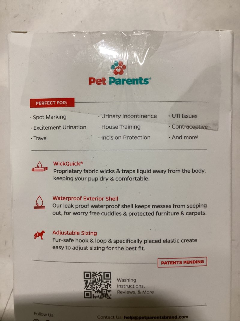 Condition photo showing Good Condition for Pet Parents® Washable Belly Bands for Dogs (3pack) + Extendrs® Durable Dog Diapers - Premium Male Do
