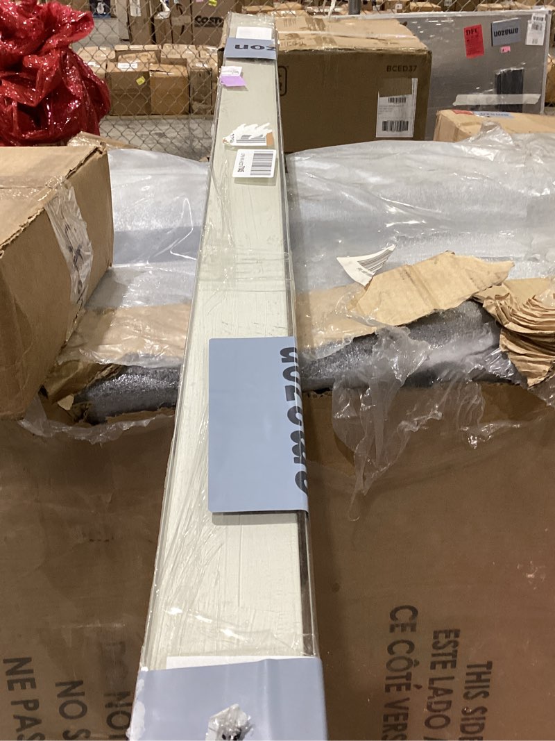 Condition photo showing Good Condition for AOSKY Blackout Roller Shades Cordless Blinds for Windows, Free-Stop Shades with Valance, Thermal Insulated Fabric, UV Protection, Blinds for Home and Office (58" W x 72" H, Linen Beige Linen Beige 58"W x 72"H