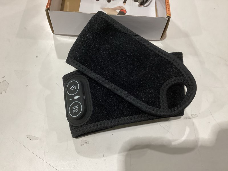 Condition photo showing New/Like New for Cordless Wrist Heating Pad Massager for Carpal Tunnel,Hand Heating Pads for Arthritis,3000mAh Battery Powered Rechargeable Heated Wrist Brace for Pain Relief,Christmas Gifts for Women Men Elder(Black)