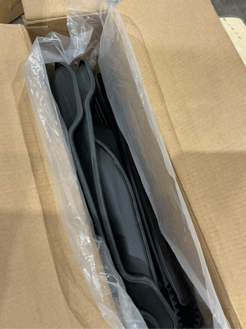Condition photo showing Good Condition for floor mats for 2025 2026 tesla model y juniper, 8pcs all weather full set cargo liners accessories, 3d tpe odorless floor mat trunk frunk rear mats for 5-seater(not fit 7seat and standard) 25 model y