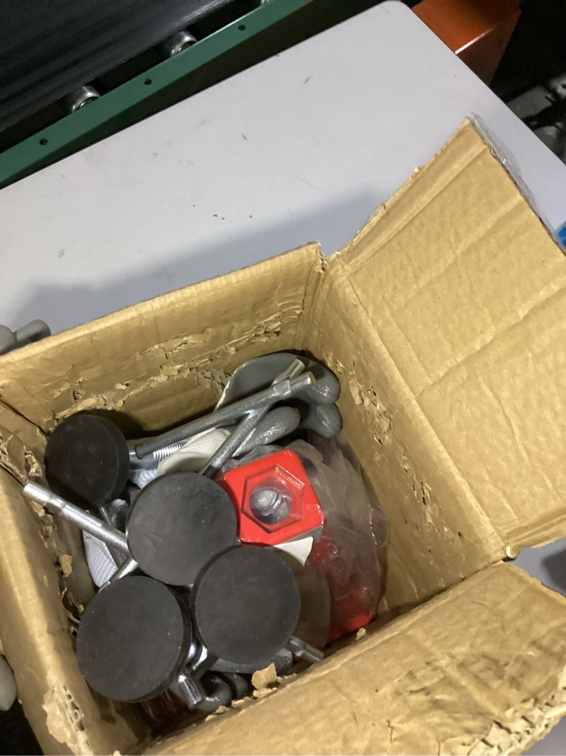 Condition photo showing Good Condition for SHALL RV Stabilizer Jacks, 4-Pack Heavy Duty Aluminum Jack Stands for Travel Trailer Camper, Single Support up to 7500 Lbs, RV Leveling Screw Jack with Spare Nuts & Pads, Adjustable from 11" to 17"