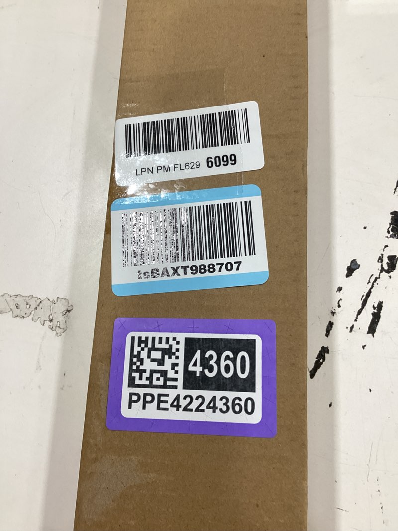 Condition photo showing Good Condition for ycolnaefllr 1 inch diameter single curtain rod for windows heavy duty drapery rods adjustable length from 84 to 120 inch(7-10ft),adjustable single window curtain rod with resin finial, gold 84"-120" gold