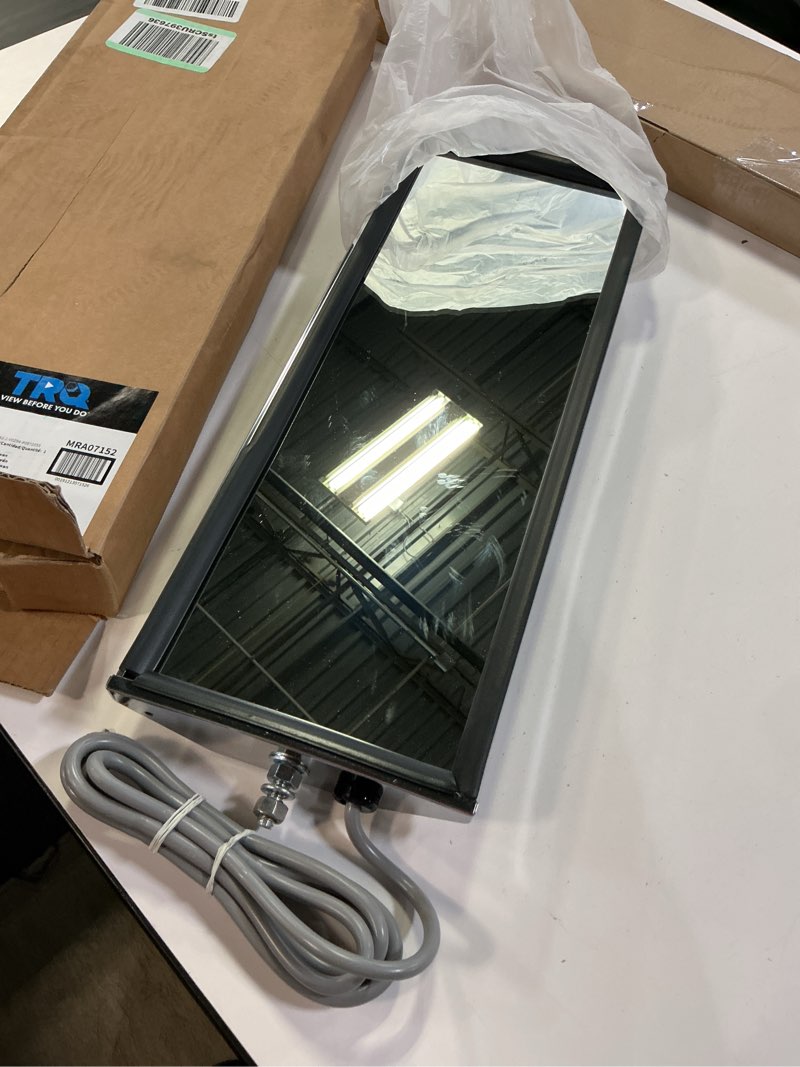 Condition photo showing Good Condition for Rear View Main Door Mirror Compatible Peterbilt 335 340 357 382 385 386 325 330 348 388 389 365 367 377 359 375 379 281 351,Heated Defrost Stainless Mirror Driver/Left & Passenger/Right Side