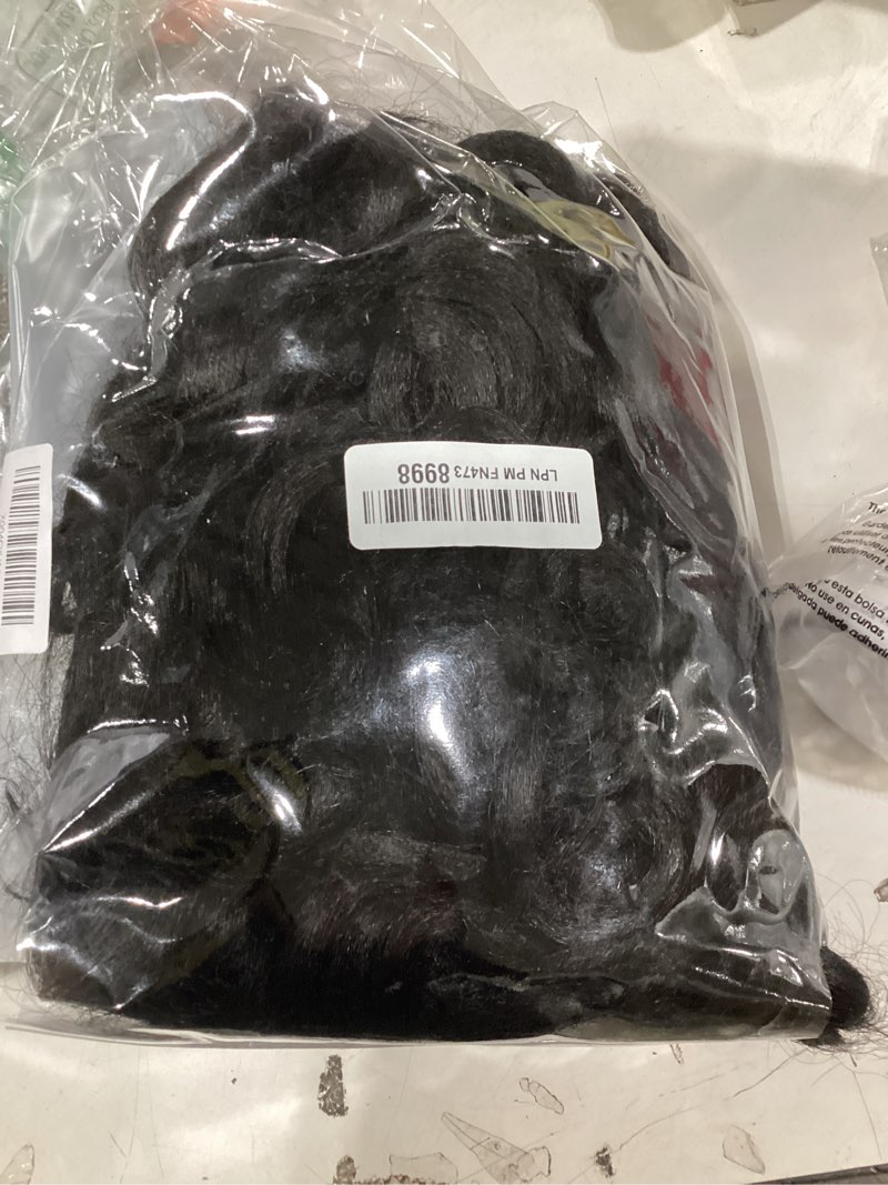 Condition photo showing New/Like New for sensationnel curls kinksandco kinkyedges wig - kinky wand curl 20 inch y part lace natural kinkytexture edged hairline for natural 3c to 4c hair textures (1b offblack)