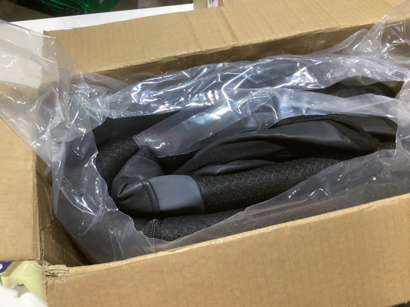 Condition photo showing Good Condition for Skechers Memory Foam Car Seat Covers, Air Cool Mesh Thick Seat Covers, Car Seat Full Sets, Airbag Compatible, Automotive Comfort Protection for Most Cars,Vans,Trucks, SUVs,Grey Full Set Black/Grey