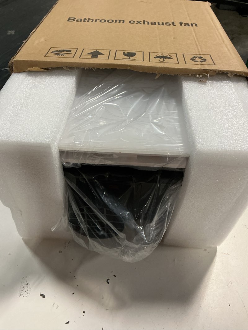 Condition photo showing Good Condition for bseed wifi smart bathroom exhaust fan with light, bluetooth speaker & humidity sensor, 230 cfm 1.5 sone, 7 rgb modes & 3cct adjustable light & nightlight, music sync, app/remote control, easy install