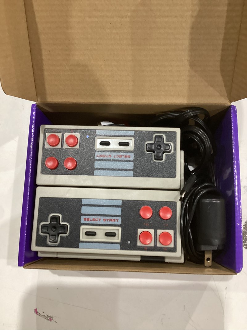Condition photo showing As Is for Classic Mini Handheld Retro Game Console Built in 600+ Video Games,AV Output Video Game System with Dual Wireless Controllers,Plug and Play. (SX06) (SX02)
