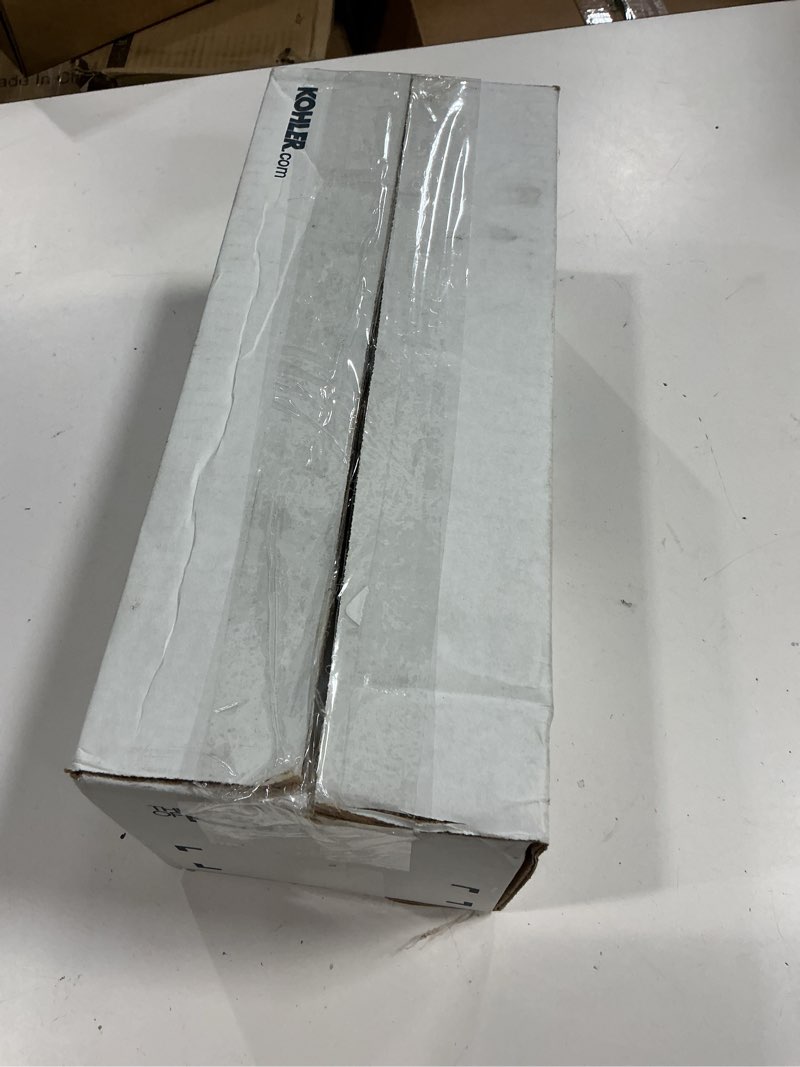 Condition photo showing New/Like New for kohler 3" toilet flush valve kit, black, compatible with kohler wellworth toilets, 3" canister with a 3" outlet, genuine part 1069722