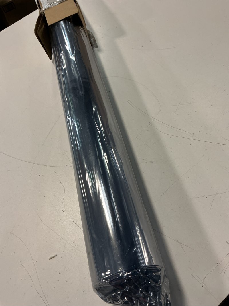 Condition photo showing Good Condition for vevor clear table cover protector, 24" x 48"/613 x 1230.2 mm table cover, 1.5 mm thick pvc plastic tablecloth, waterproof desktop protector for writing desk, coffee table, dining room table