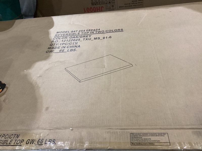 Condition photo showing Good Condition for ectangular oak thermal laminate activity table -