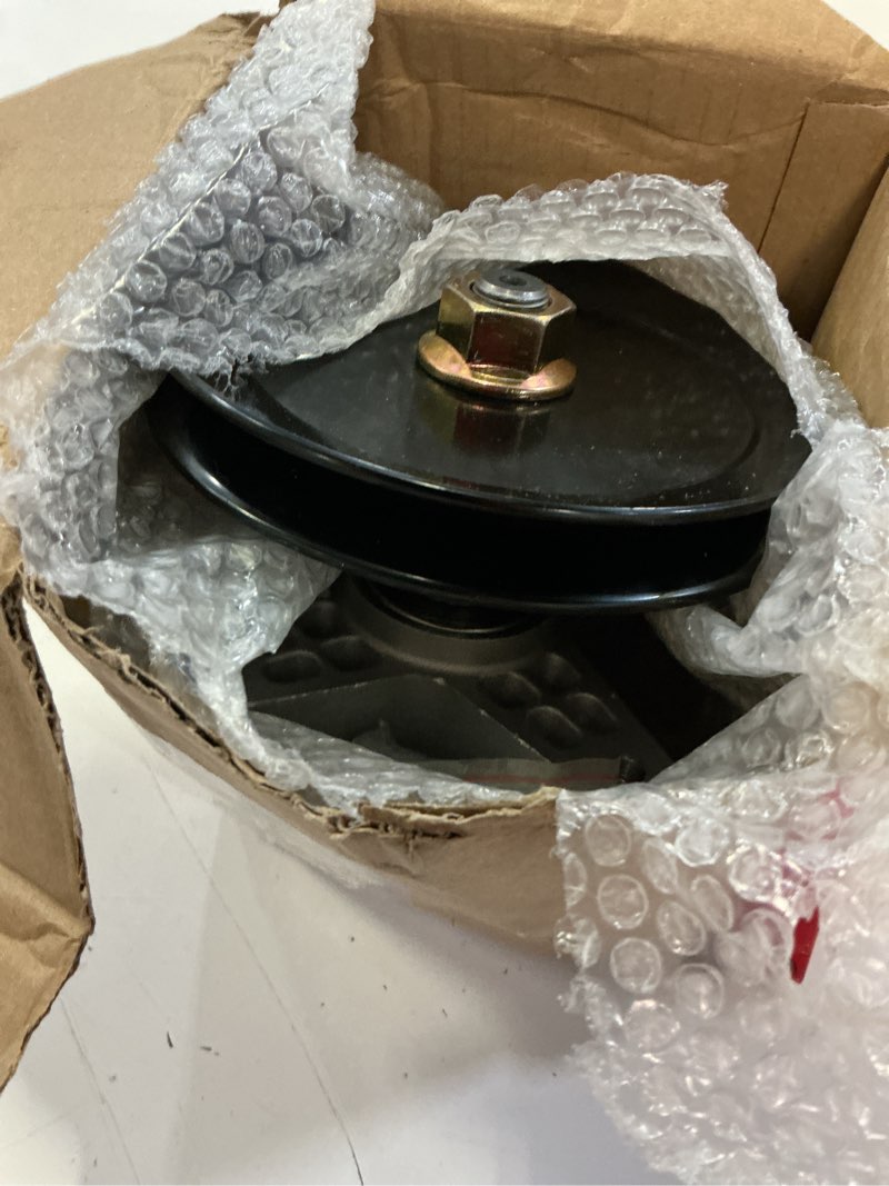 Condition photo showing Good Condition for spindle fit for troy bilt pony mower - 918-06991 greaseable spindle assembly fit for mtd huskee craftsman t1000 t1200 deck mower and troy bilt tb42 tb2246 bronco 42" tractor, replace 618-06991 1 pack