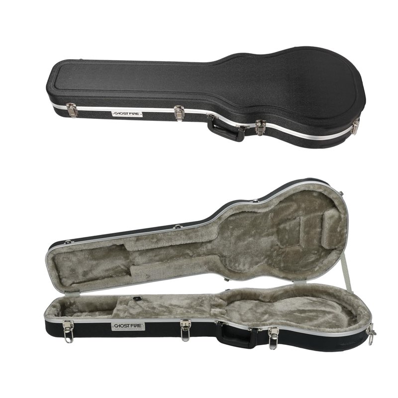 GHOSTFIRE ELECTRIC GUITAR HARD CASE – PROTECTIVE HARDSHELL ANGLED GUITAR CASE?LP?