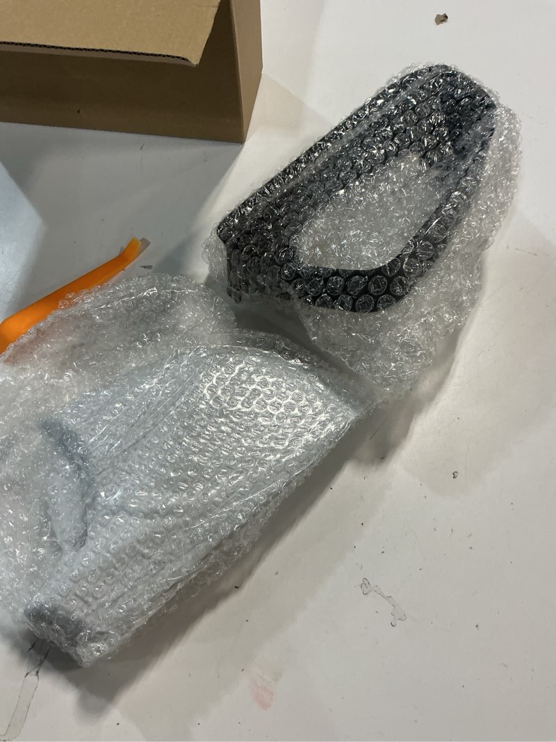 Condition photo showing Good Condition for Fits For Tesla Model 3 Left Driver Side Wing Mirror Cover and Mirror Frame Set Rearview Lower Holder Tray Cap Housing 2017-2020(left side chrome) Model 3 Left Side Chrome