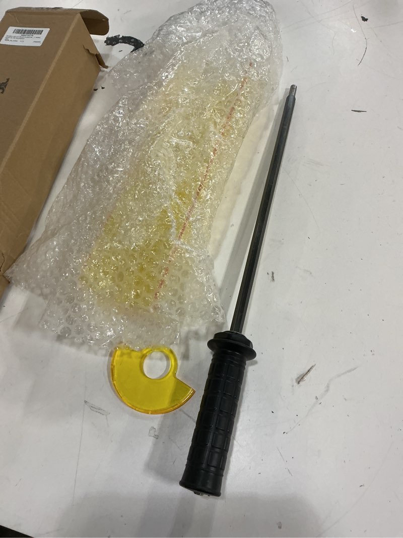 Condition photo showing Good Condition for Snowboard Ski Rotary Brush Control Handle Snowboard Ski Wax Rotary Brush Safety Shield Hood 100 mm