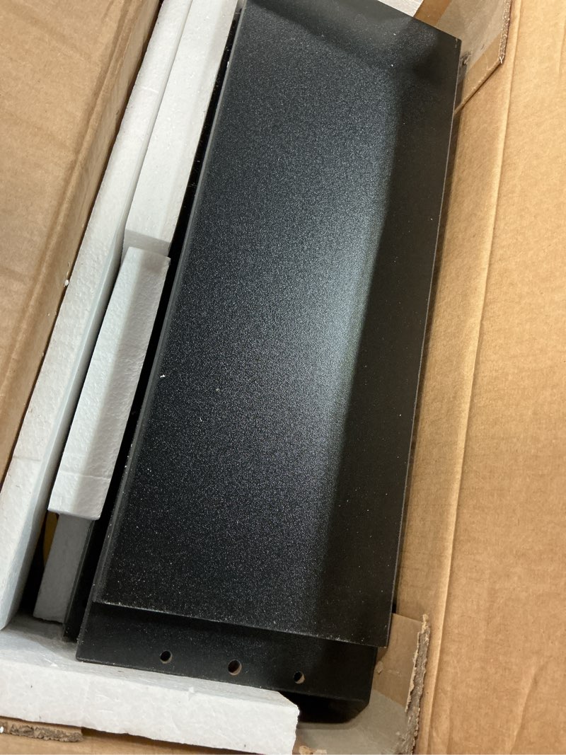 Condition photo showing Good Condition for ChooChoo 4-Tier Slim Storage Cart with Handle, 5.51" W Rolling Utility Cart on Universal Wheels, Kitchen Cart Mobile Shelving Organization for Laundry Room, Bathroom & Narrow Places, Black 5.5"W x 15.74"D x 31.49"H Modern Black