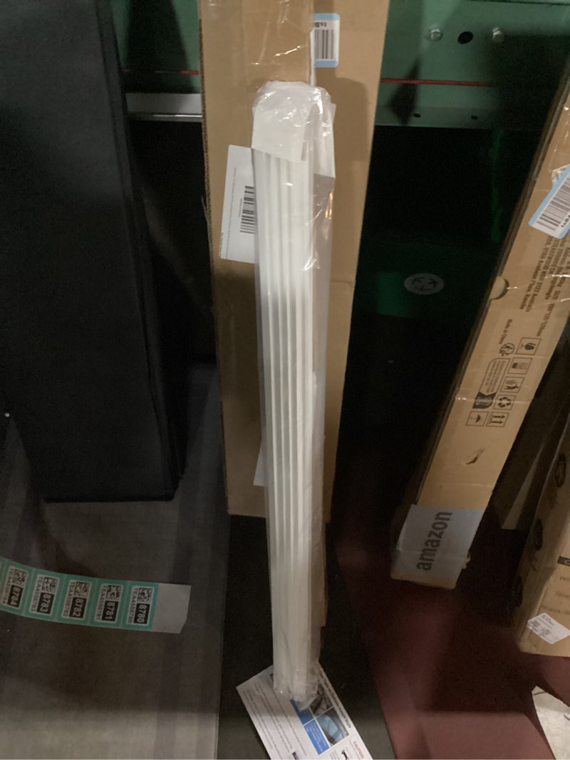 Condition photo showing New/Like New for 2 Pcs Kerf Style Door Bottom 36" Long 1 3/4" Wide Replacement Threshold Seal with Vinyl Fins Weatherstrip Draft Stopper for Interior Exterior Doors(Black)