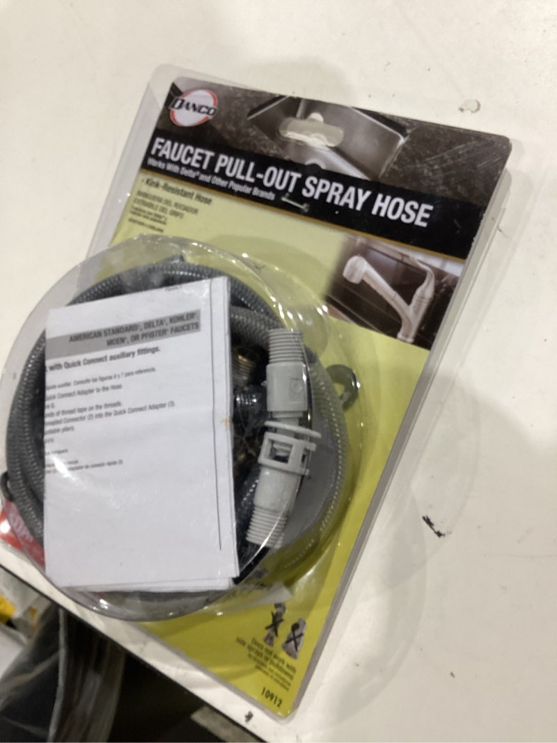 Condition photo showing Good Condition for danco grey faucet spray hose (vinyl 57-in)