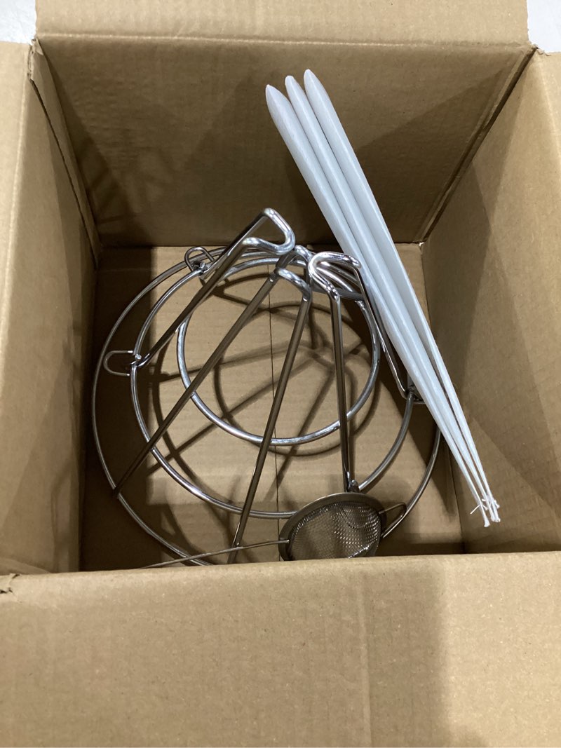 Condition photo showing New/Like New for maple syrup making kit 1pcs maple syrup filter cone with 1 pcs filter spoon and 3 pcs cone filters maple syrup cone filter holder