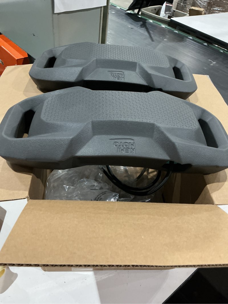 Condition photo showing As Is for kemimoto 2pcs docking upgraded boat fenders boat bumpers for bass boat jon boat