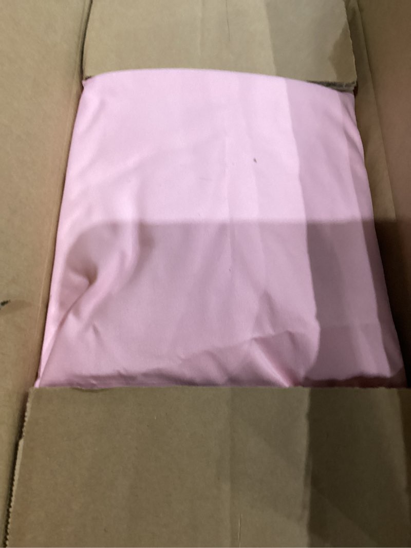 Condition photo showing As Is for Princess Bed Canopy for Girls - Pink Bed Canopy Princess Castle Dreamy Playhouse Mosquito Net Reading Nook Canopies Play Tent Canopy Bed Curtains for Kids Room(Twin,Full) Full - Frame Included Pink