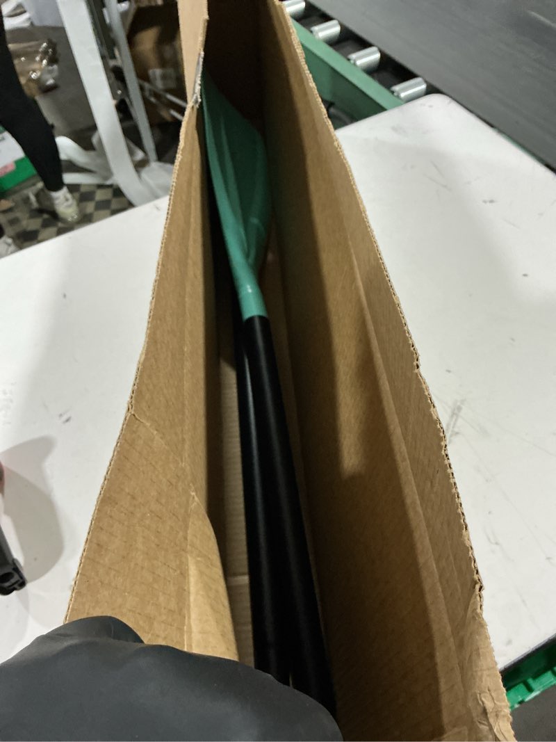 Condition photo showing Good Condition for karltion sup paddle - 3-piece adjustable aluminium sup paddle with glass fiber blade for surfing, floating, water sports turquoise