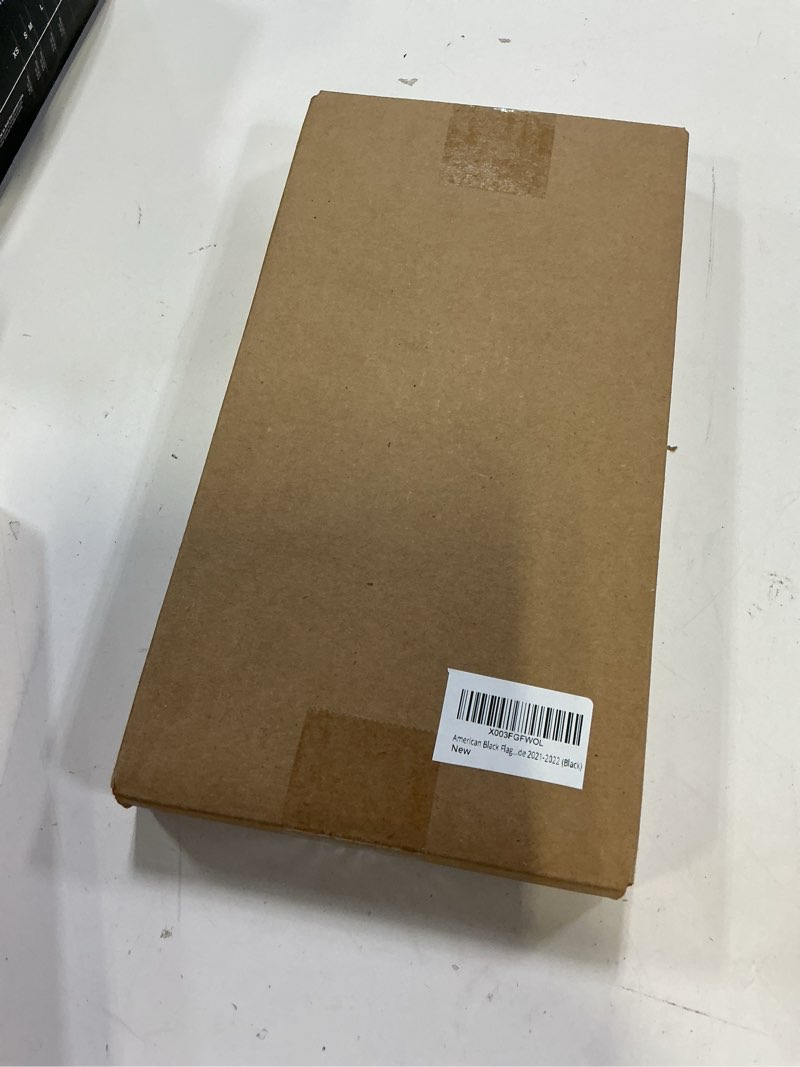 Condition photo showing New/Like New for american black flag aluminum overlay grille front tailgate emblems set for 2021-2022 (black) black fits: 2021-2022