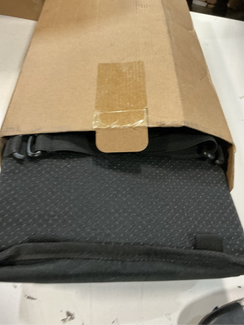 Condition photo showing item condition for Center Console Dog Car Seat, Portable Pet Cat Puppy Booster Armrest Carseat, Anti-Collapse Pet Car Seat with Safety Leash, Adjustable Straps, Storage Pockets, Support Pet Up to 15lbs (Black)