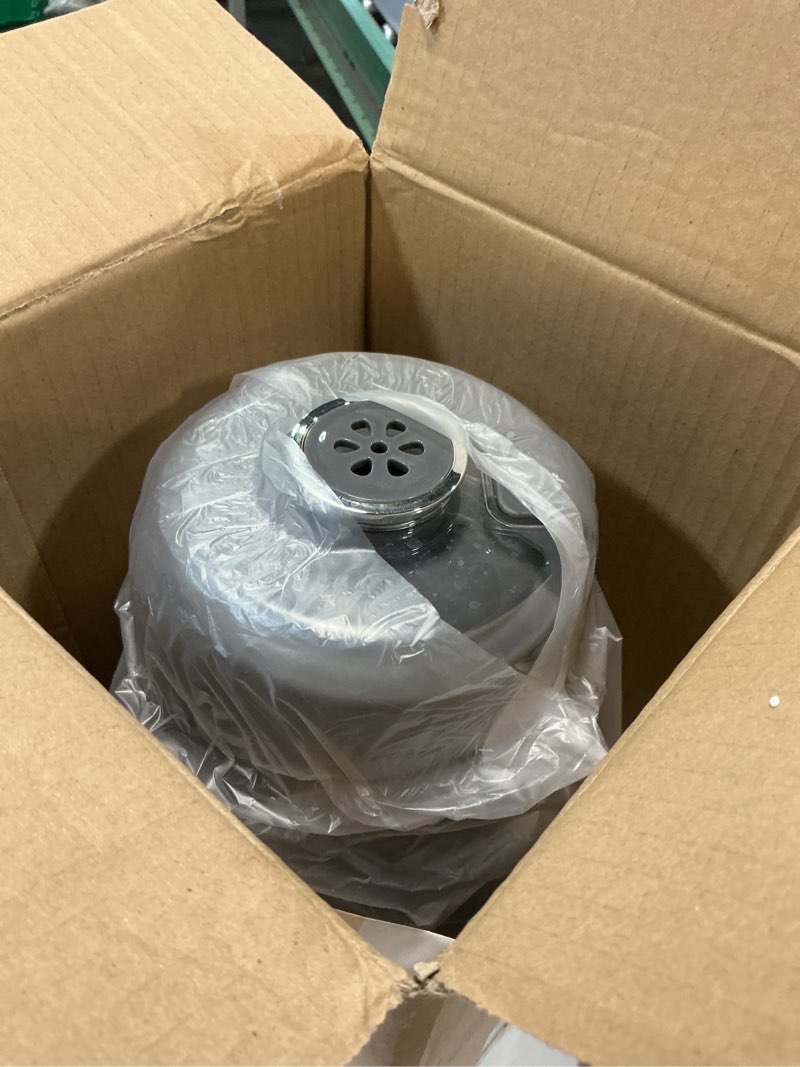 Condition photo showing Good Condition for 10 in 1 Nut Milk Maker Hot Blender,51oz Homemade Soy, Almond,Oat,Plant Based,Baby Food Maker 20 Blades,Automatic Soybean Machine with 24H Delay Start/Keep Warm8H/Boil Water&Auto Clean Grey