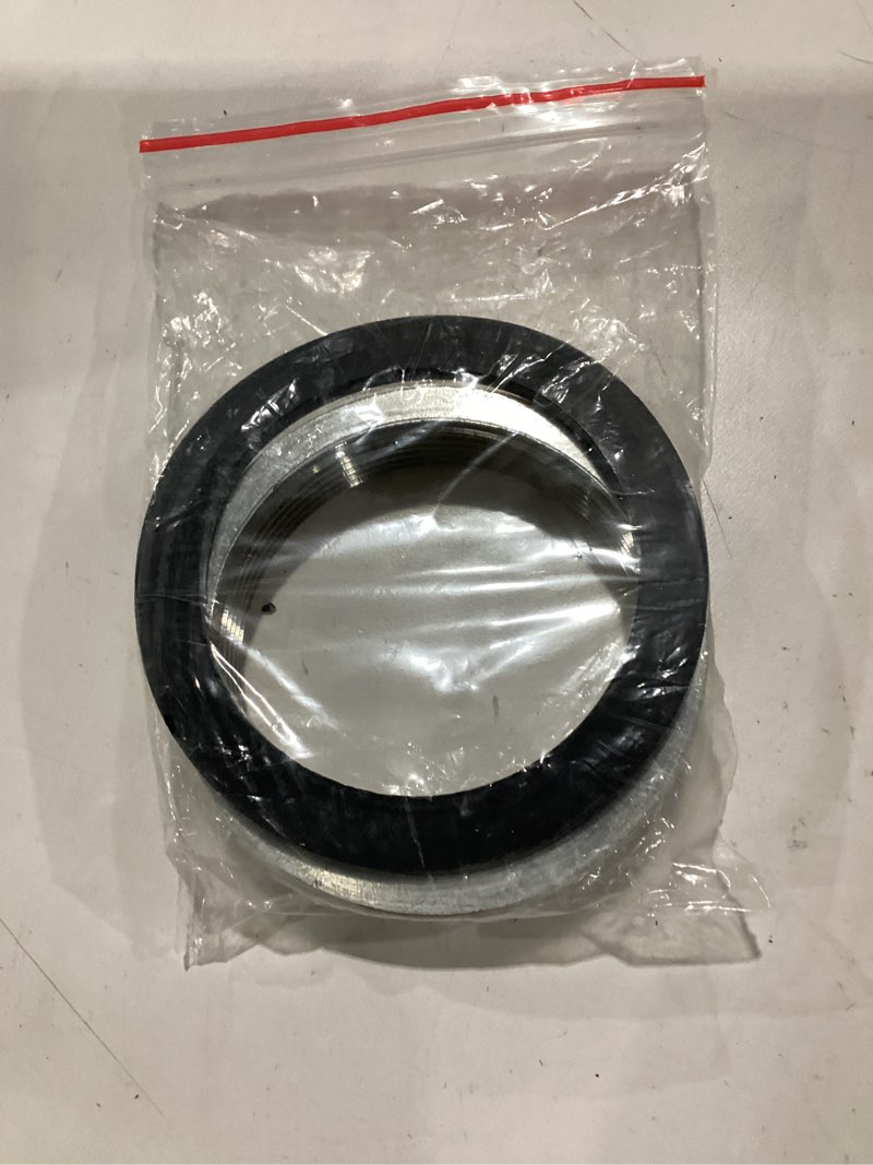 Condition photo showing New/Like New for m meterxity flange hex lock nut (g 2 inch female thread) - 304 stainless steel pipe fitting locknuts & with silicone washer, apply to kitchen sink plumbing/bathroom basin 2" 1