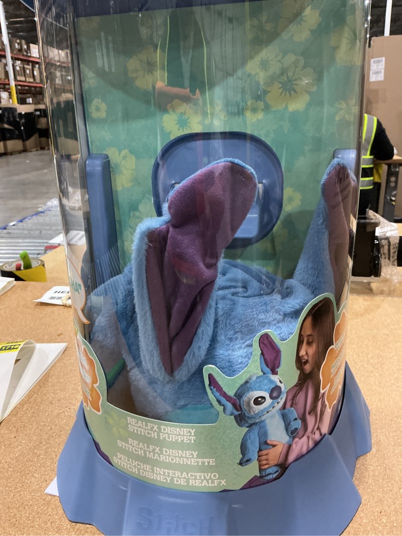Condition photo showing Good Condition for wow! stuff disney stitch puppetronic by realfx | with a limited 1st edition certificate | looks, feels & sounds real! | disney's lilo & stitch | over 100 action & sounds | 18" high | ages 6+