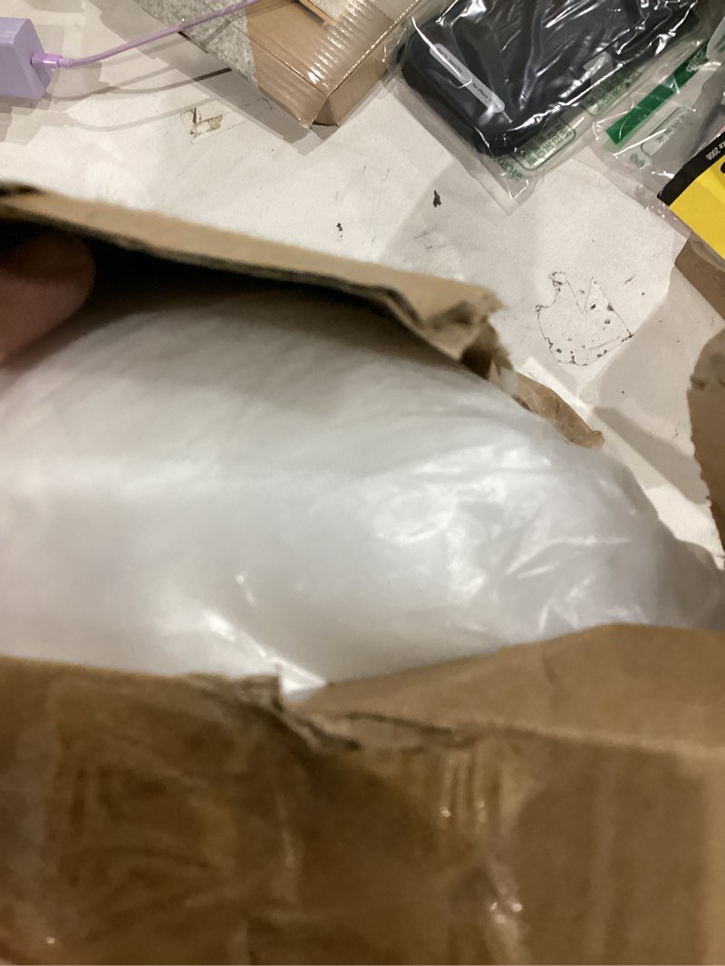 Condition photo showing As Is for 3 Set Artificial Cloud LED Light Decorations Hanging Cloud Baby Shower Table Centerpiece DIY Kit for Ceiling Room Wall 3D Fake Fluffy Cotton Clouds Prop for Birthday Party Nursery Wedding Bridal