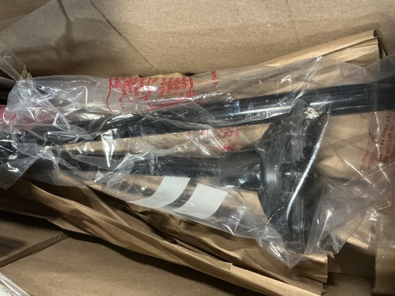 Condition photo showing As Is for nova joy designer offset quad cane for seniors - unisex adjustable lightweight walking aid with foam handle, wrist strap and anti-rattle lock - essential mobility support - black