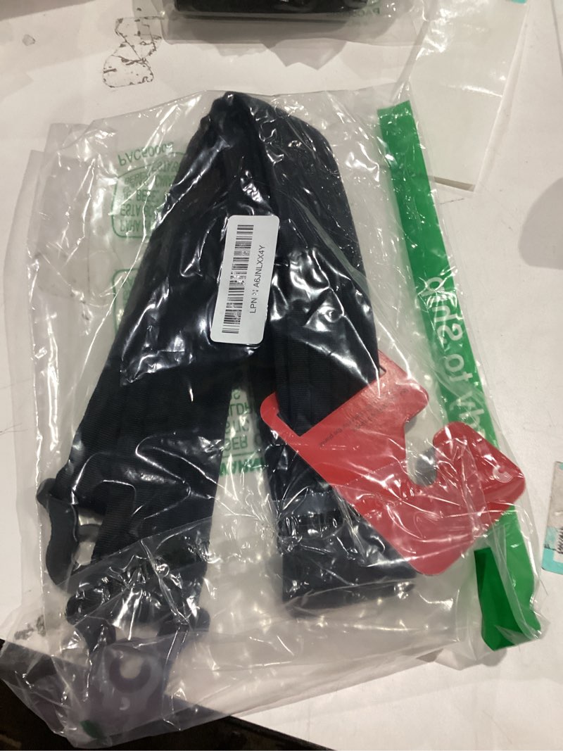 Condition photo showing Good Condition for D'Addario Planet Waves Auto Lock Guitar Strap Black Striped 2" Width
