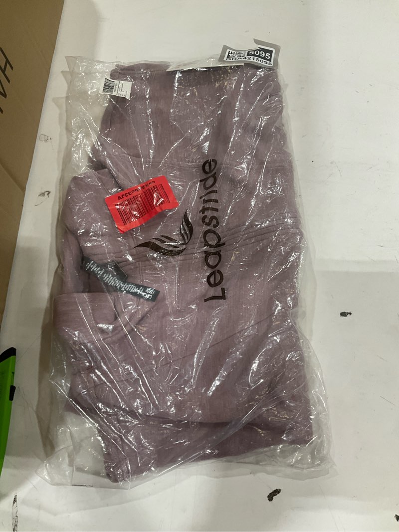 Condition photo showing New/Like New for women's fleeced performance jacket - full-zip stand-up collar, warm fleece for winter daily wear small twilight rose heather