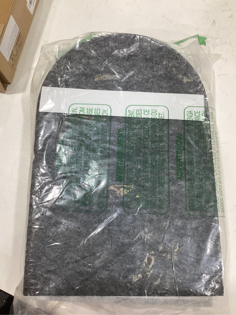 Condition photo showing Good Condition for Bulletin Board, 24'' X 8'' Cork Board Alternative, 4 Pack Felt Bar Strips Board with Pushpins, Foldable Felt Notice Vision Board Photo Display Board for Office Home School Wall Dark Gray