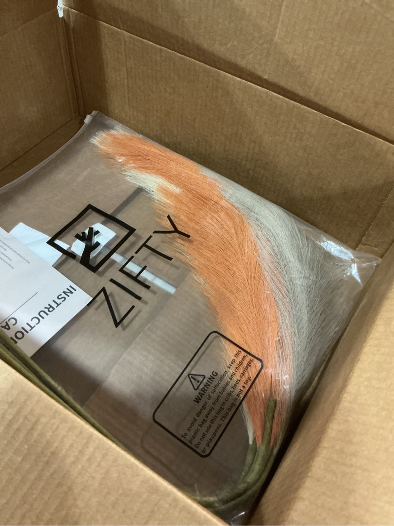 Condition photo showing New/Like New for 36 Pcs 23 Inch Natural Pampas Grass Decor Bulk, Fluffy Tall Dried Pampas Grass Bonquet for Floor Vase, Wedding Floral Arrangements, Party, Farmhouse, Boho Home Decor, Orange, Beige and Brown