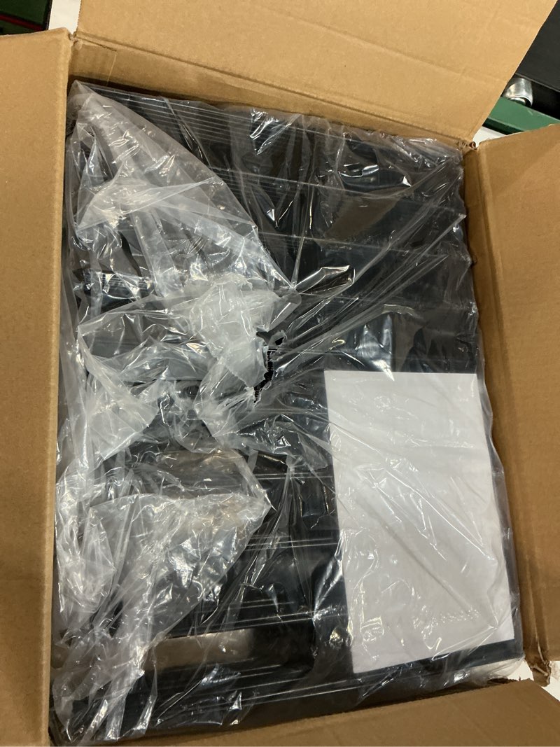 Condition photo showing Good Condition for 42.5ft(l) x 13in(h) animal barrier fence, 30 panels no dig garden fence for dog rabbit, rustproof anti digging barrier, garden edging border ground defense for outdoor, yard, patio 30 panels, 42.5ft(l) x 13in(h), black