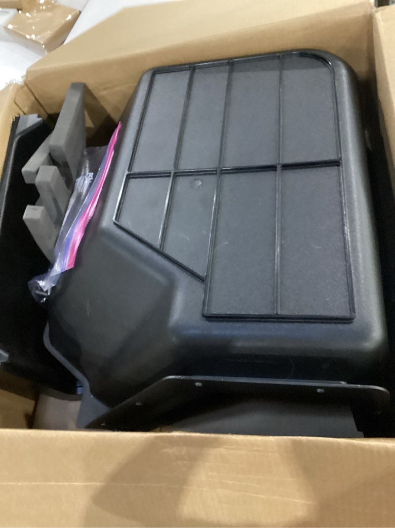 Condition photo showing Good Condition for fengyu under seat storage box for 2019-2026 dodge ram 1500 crew cab | (new body style),heavy-duty truck organizer under back seat organizer box