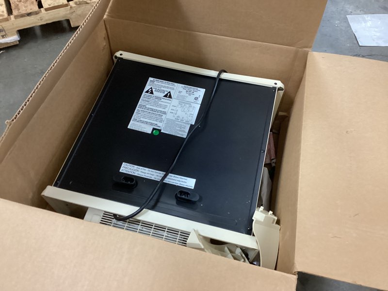 Condition photo showing As Is for duraflame® Infrared Quartz Electric Fireplace Stove Heater