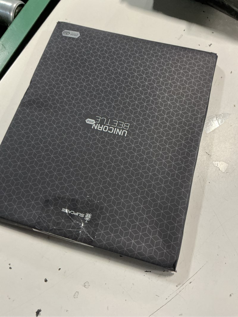 Condition photo showing New/Like New for supcase for ipad air 13 inch case m4/m3/m2 (2026/2025/2024) with pencil holder (unicorn beetle pro), [built-in screen protector & stand] [military-grade protection] cover for ipad air 13 inch, black ipad air 13 inch black