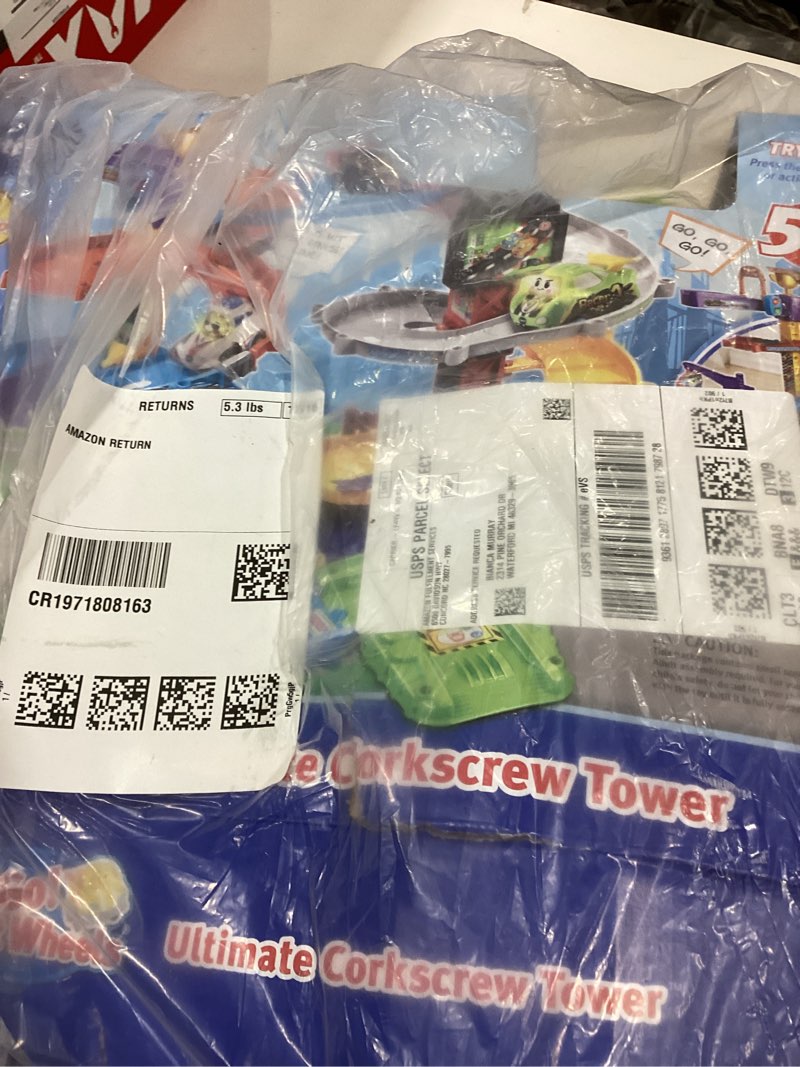 Condition photo showing As Is for VTech Go! Go! Smart Wheels Ultimate Corkscrew Tower