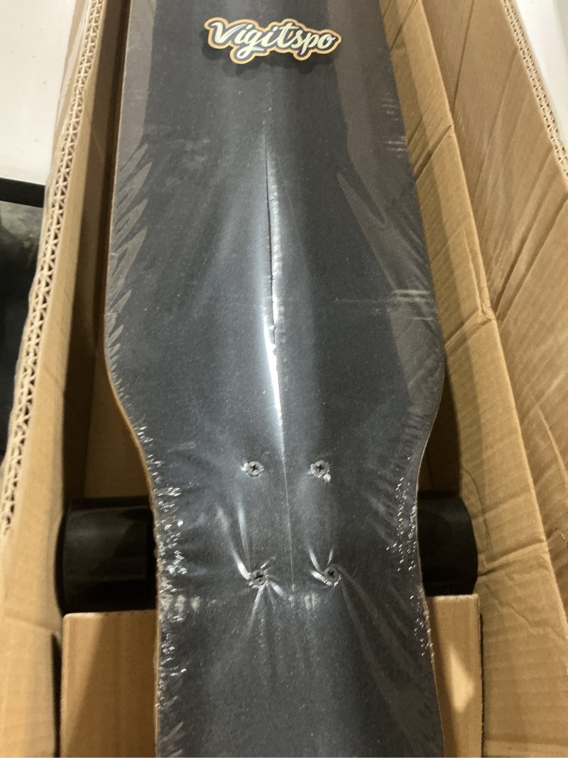 Condition photo showing New/Like New for customizable patterns supported? professional-grade all-round longboard?42-inch longboard skateboard, 8-layer maple deck, abec-11 bearings, pu wheels, artistic design