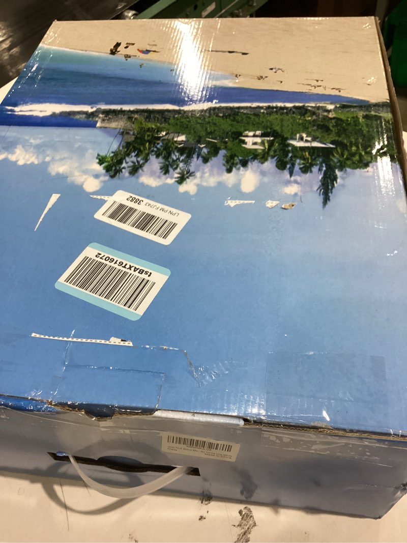 Condition photo showing Good Condition for Ionic Foot Bath Detox Machine, Premium Ion Foot Spa for Home Use, Includes 3 Sea Salts (Original/Rose/Lavender), Basin, 2 Ion Arrays & Accessories, Perfect for Parents/Seniors/Partner/Self 18.3in-NonFoldable White