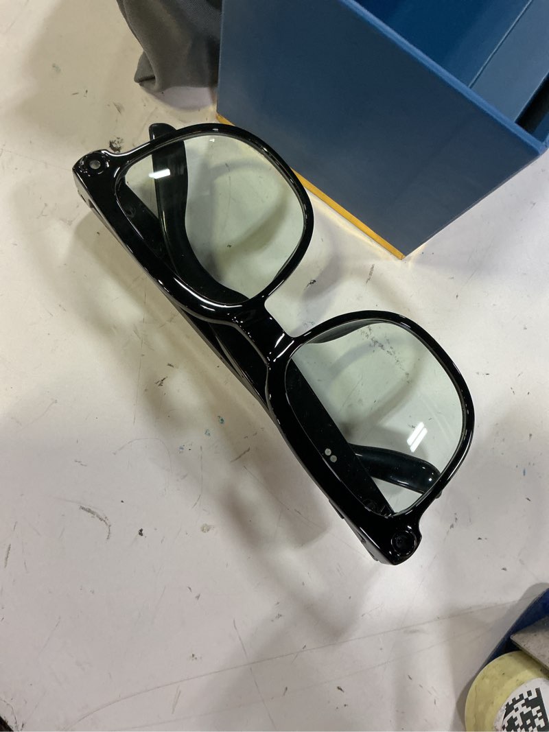 Condition photo showing Good Condition for earlysincere ai smart glasses with 4k camera & chatgpt, photochromic transition lenses + extra blue light, real-time translator & meeting minutes, voice control smart wearable black frame+photochromic lens+blue light lens