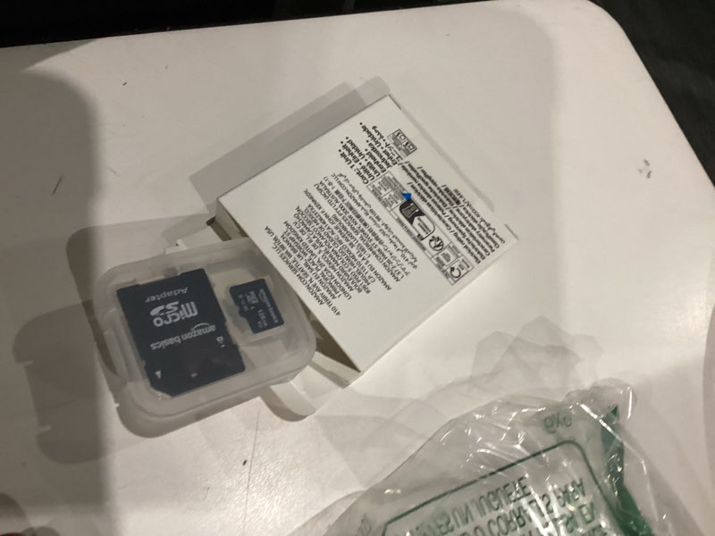 Condition photo showing New/Like New for Amazon Basics Micro SDXC Memory Card with Full Size Adapter, A2, U3, Read Speed up to 100 MB/s, 128 GB, Black 128GB