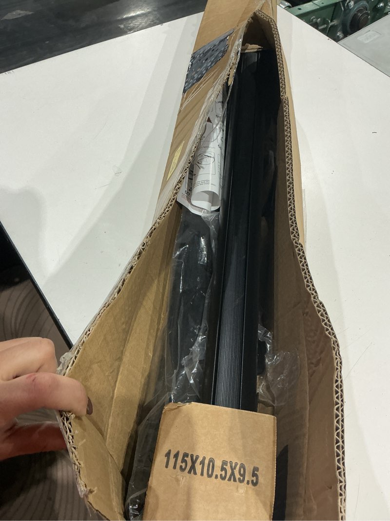 Condition photo showing Good Condition for munirater universal 43.3 inch black roof rack cross bar top luggage aluminum carrier adjustable window frame 2pcs